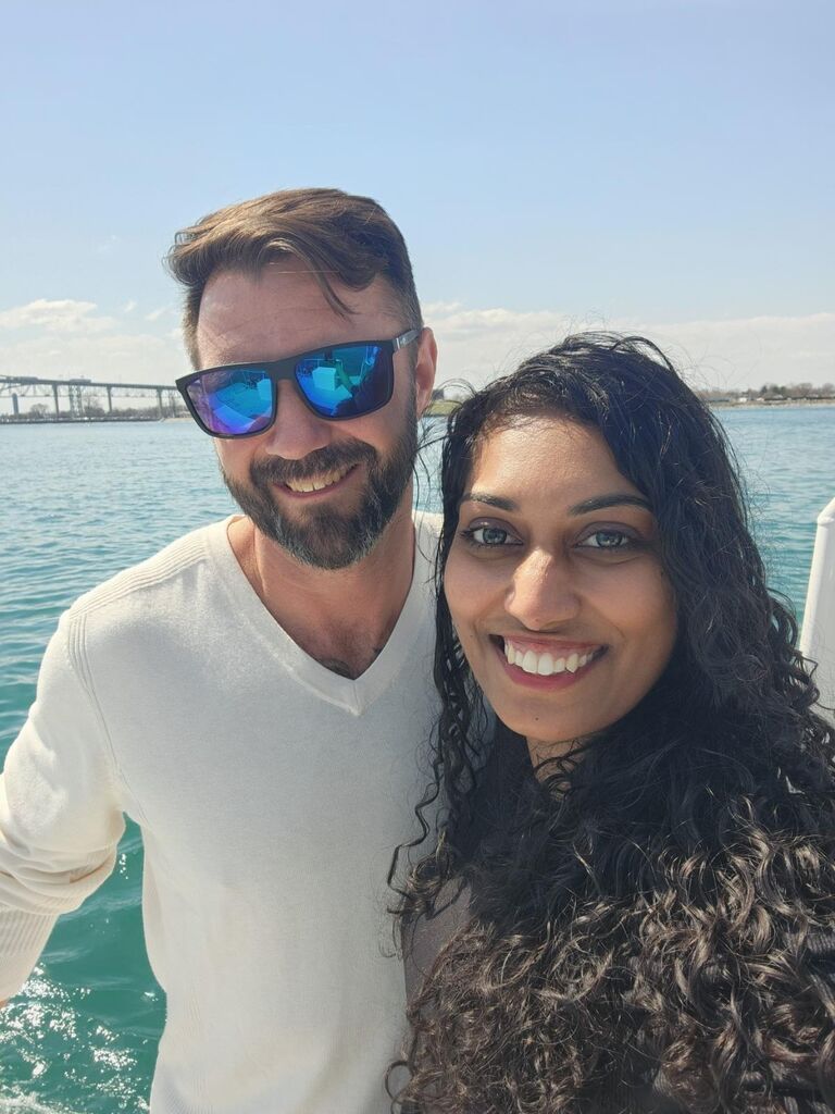 I took my first trip on the pilot boat, and the water was incredibly beautiful!