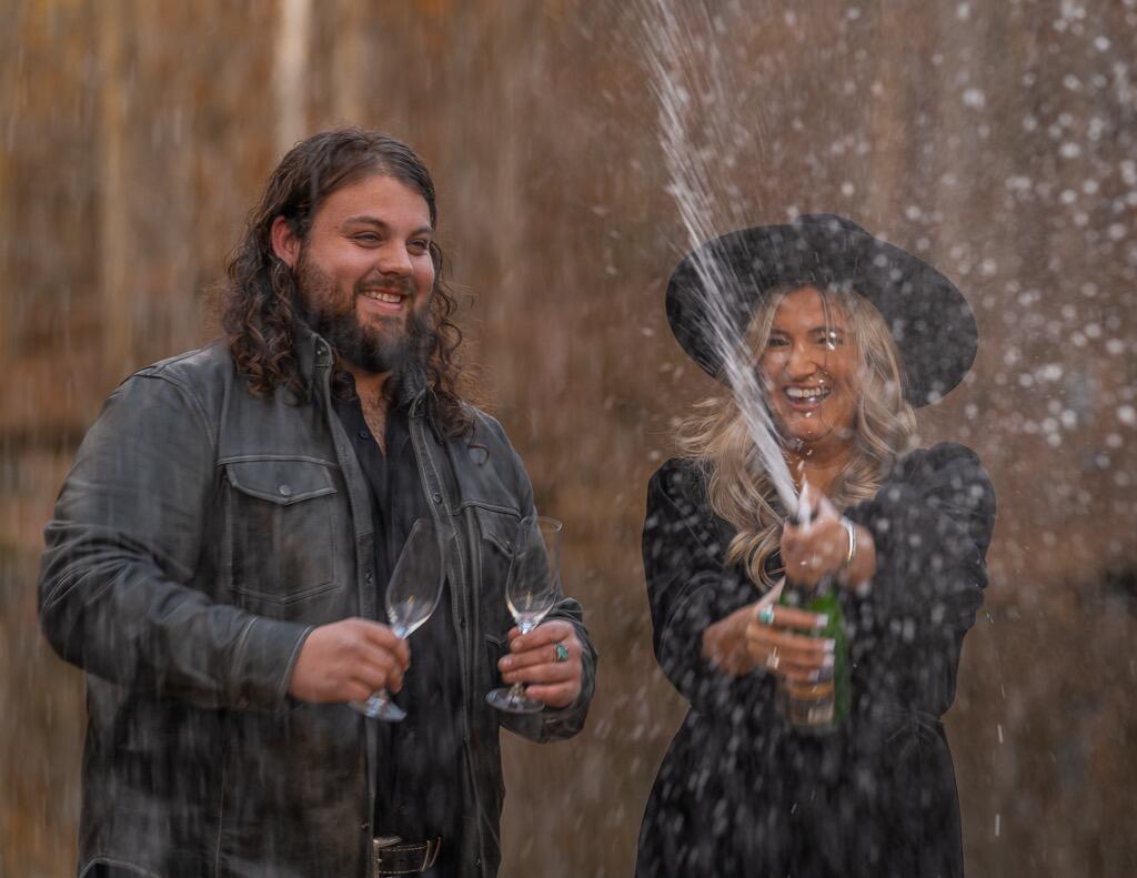 The day we got engaged! 