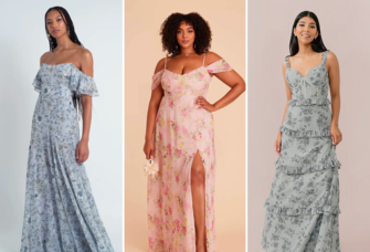 These 2023 floral bridesmaid gowns are sure to help you dress to impress.