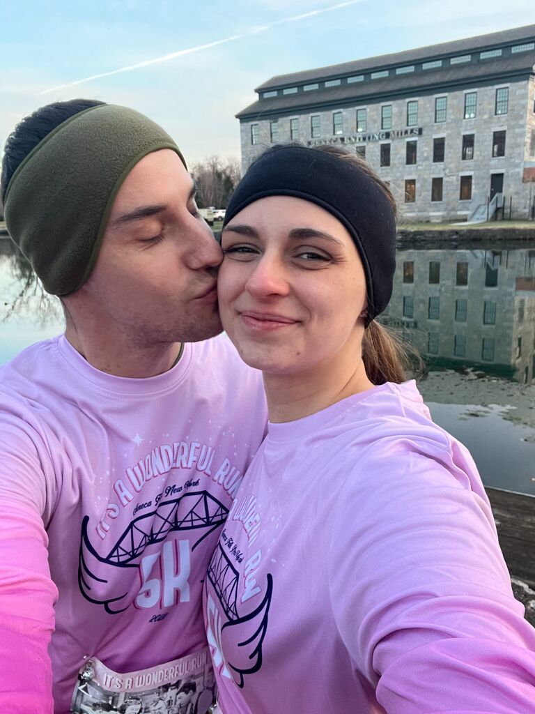 Ben and Lexie celebrate the end of their first running season together, as well as their engagement.