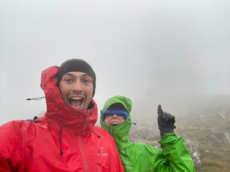 Running in typically 'Scottish' conditions