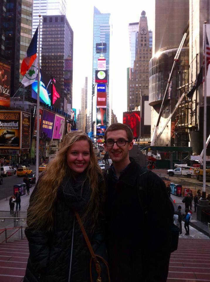 Our first solo trip together was to New York City for college auditions. If memory serves, Danielle was accepted to all of them and Ryan was accepted to, well, none of them.