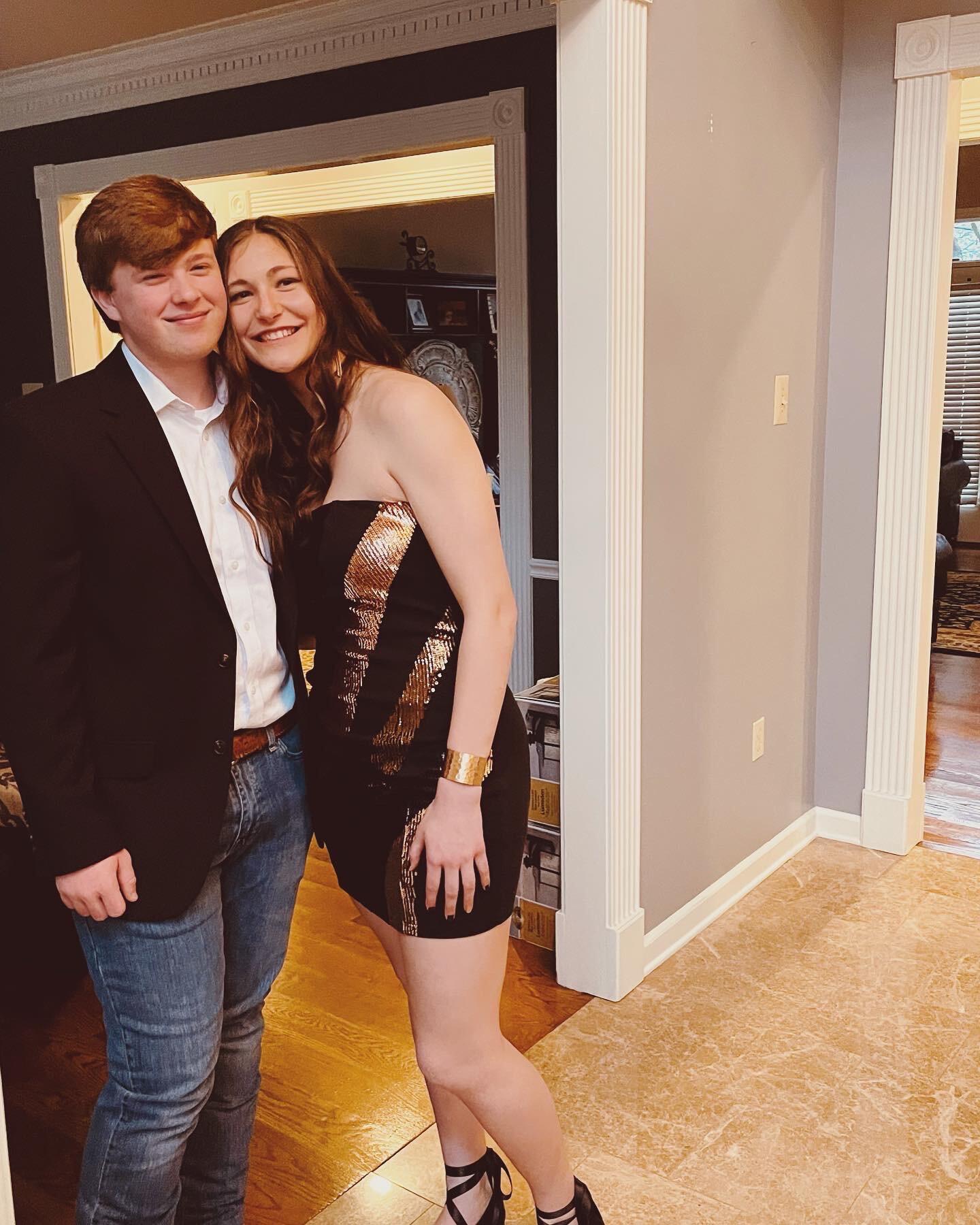 Valentines function - Junior year (our first DBS function together)