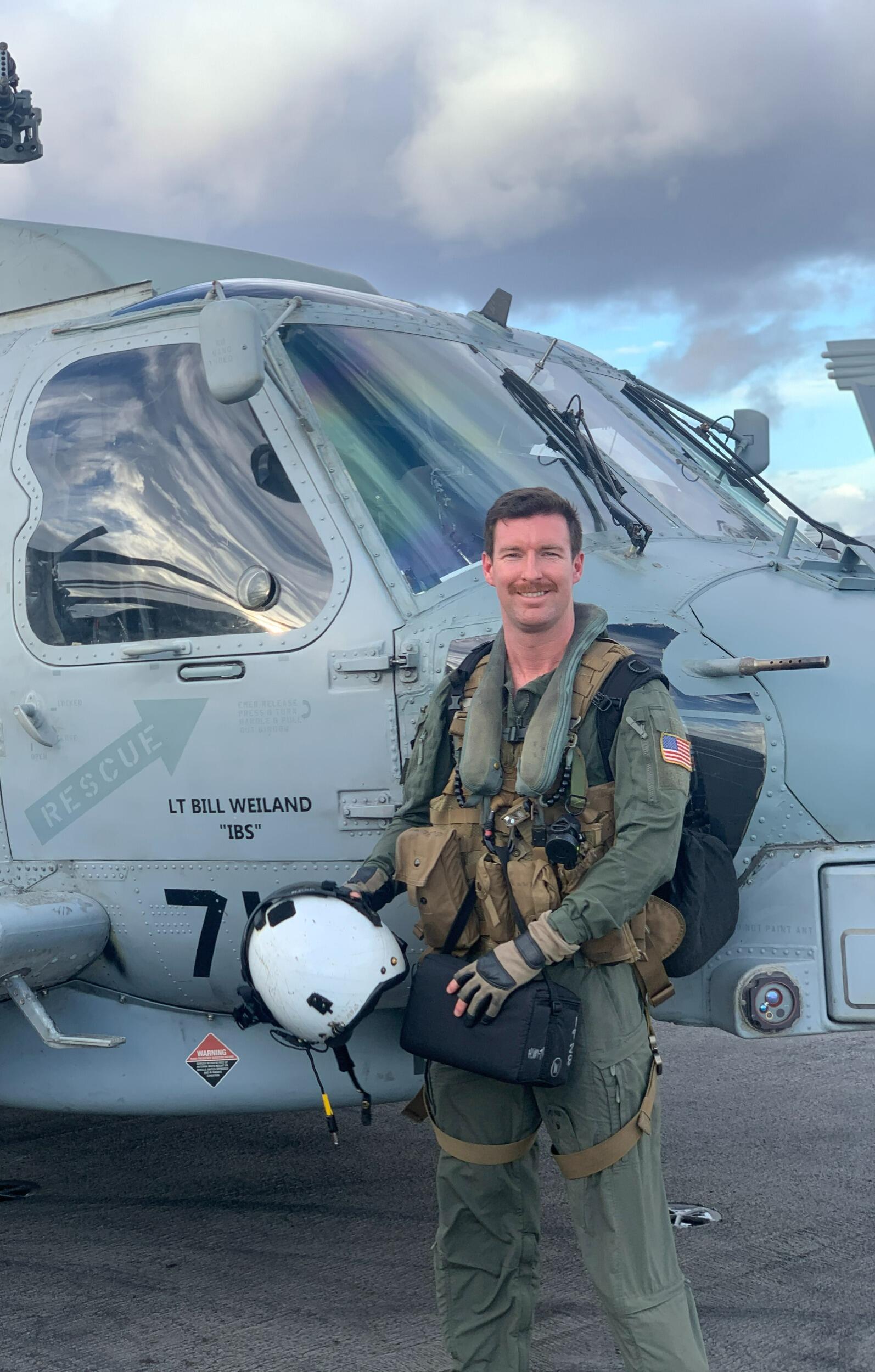 Bill (sadly) leaves on deployment