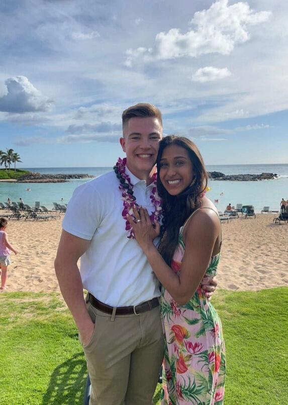 Getting engaged in Hawaii!