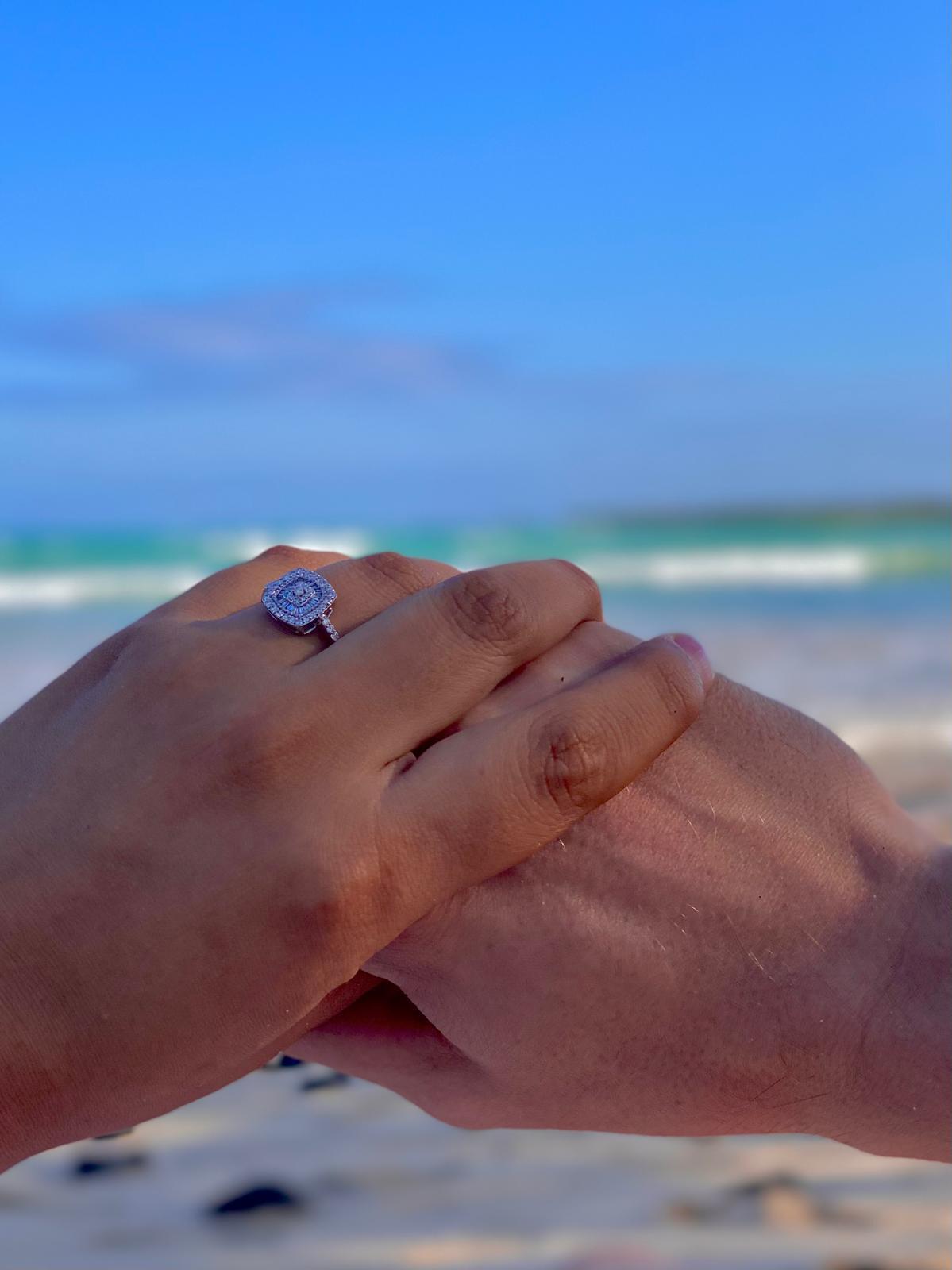 And who would've guessed? Two years later, on a secluded beach in the Galapagos, he dropped to one knee and asked her to be his forever adventure partner. She was speechless, tears streaming down her face. 

And in that moment, amidst the laughter and the love, they knew their story was just beginning.