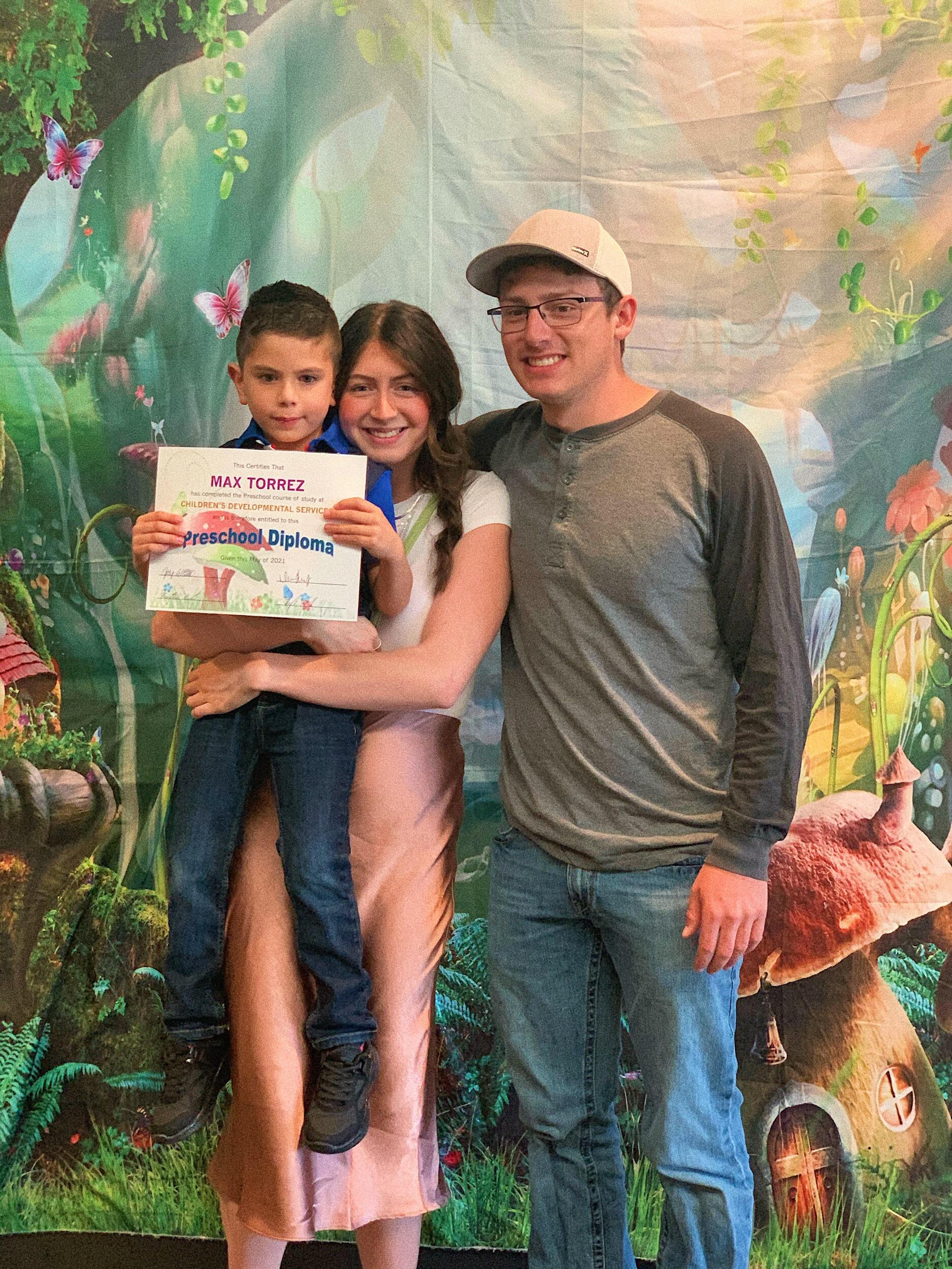 Max's preschool graduation!