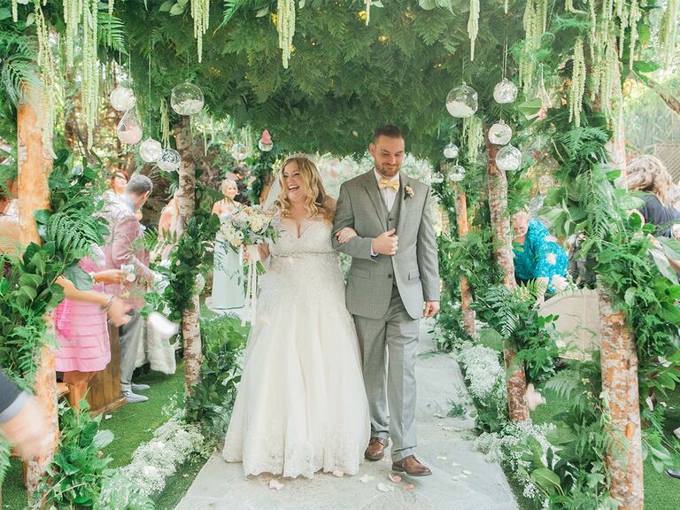 This Four-Day Forest Wedding Is Unlike Any You've Seen Before - Green  Wedding Shoes