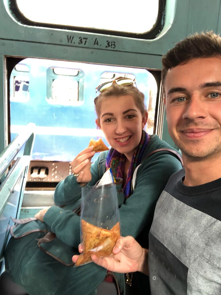 Train samosa anyone? 