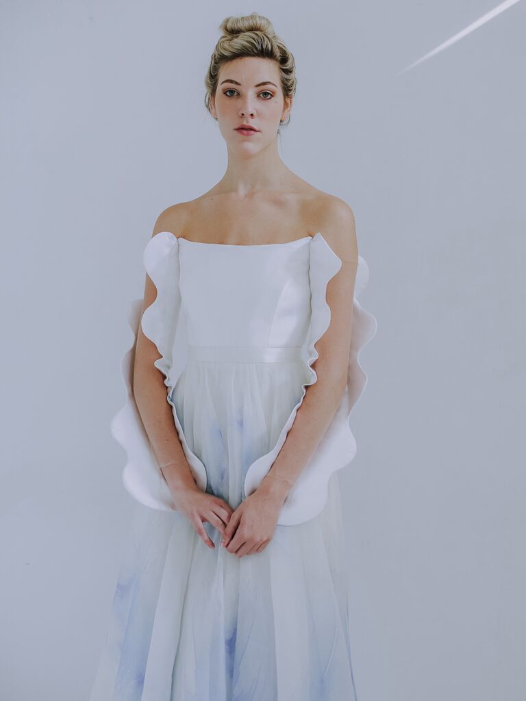 leanne marshall blue gown