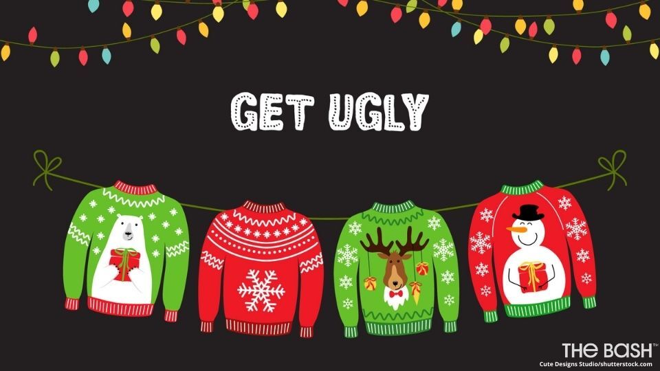 Ugly Christmas ugly christmas zoom background videos and images