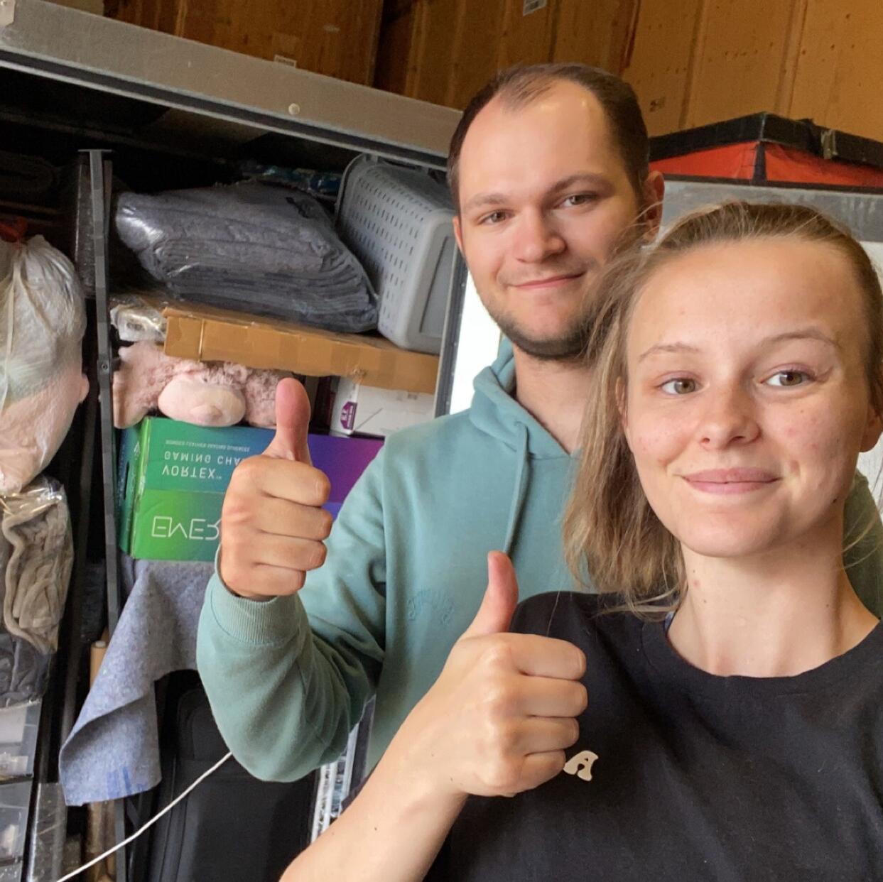Learned how much stuff we could fit into 250 cubic feet - surprisingly more than you'd think