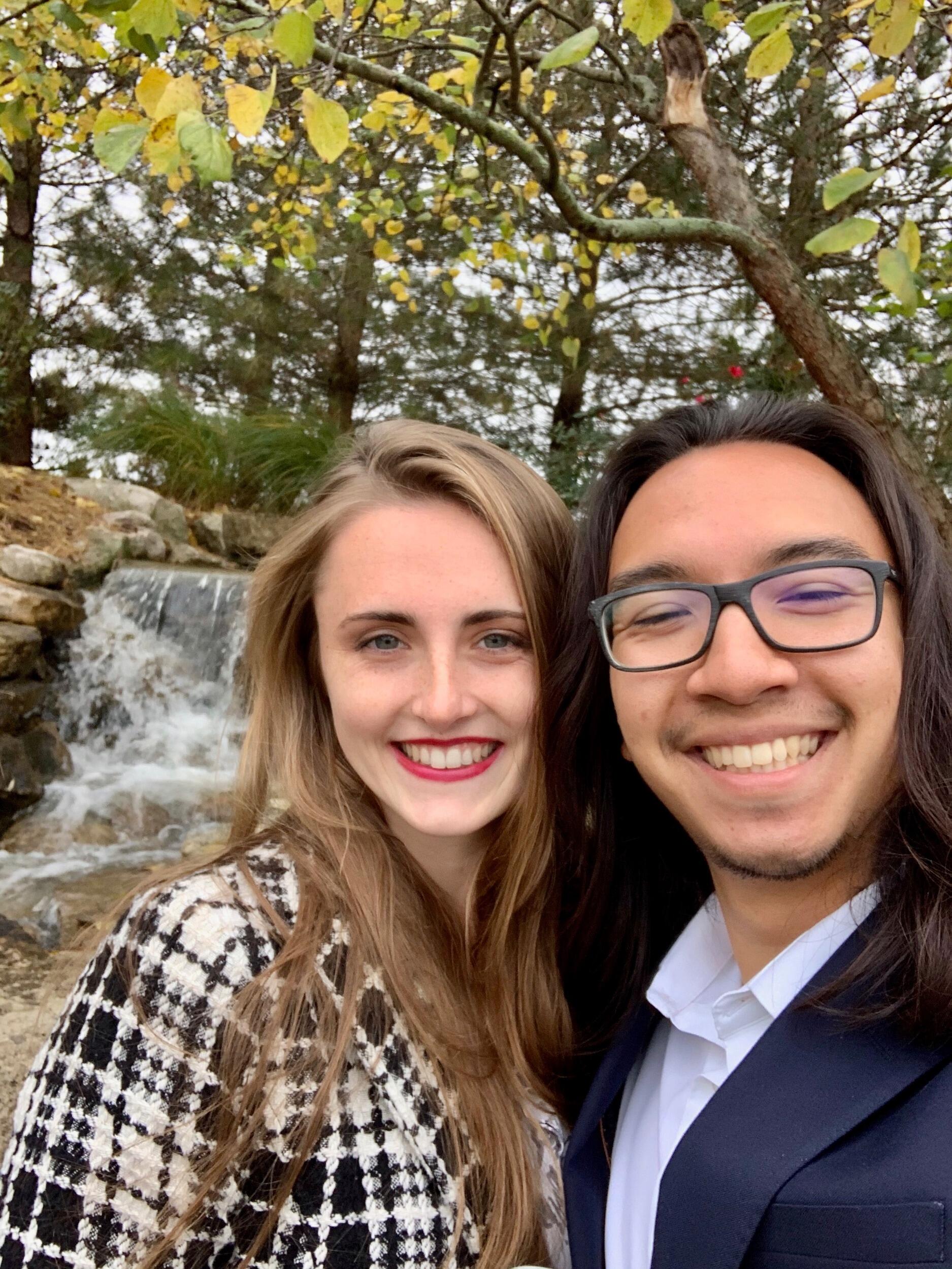 Another anniversary celebration! This time, we kept it simple and had a nice dinner and went to a winery near St. Peters, MO. We just really like to dress up together!