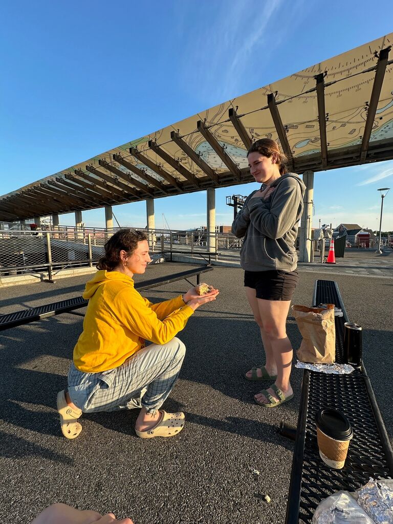 She said yes!