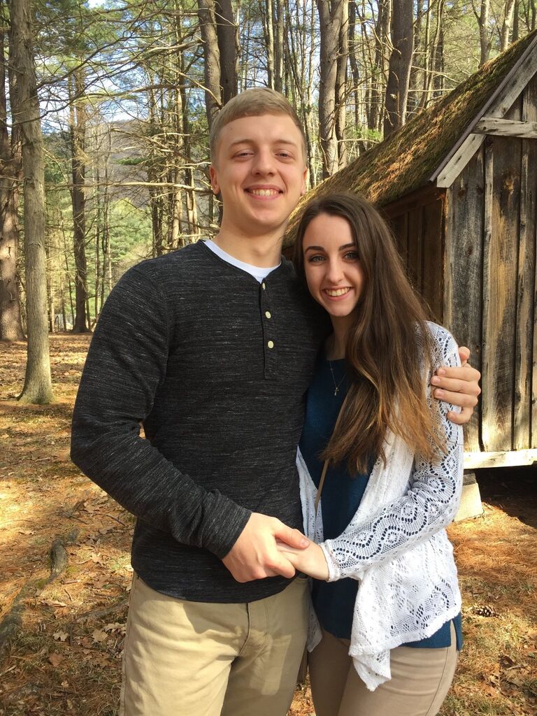 Enjoying Easter together at the cabin!