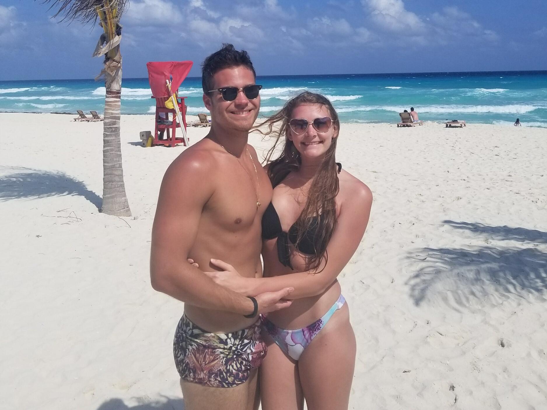 Spring break in Cancun