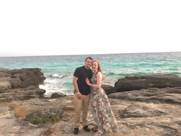 Our first big trip (and Ethan's first time on a plane) to Rivera Maya, Mexico!