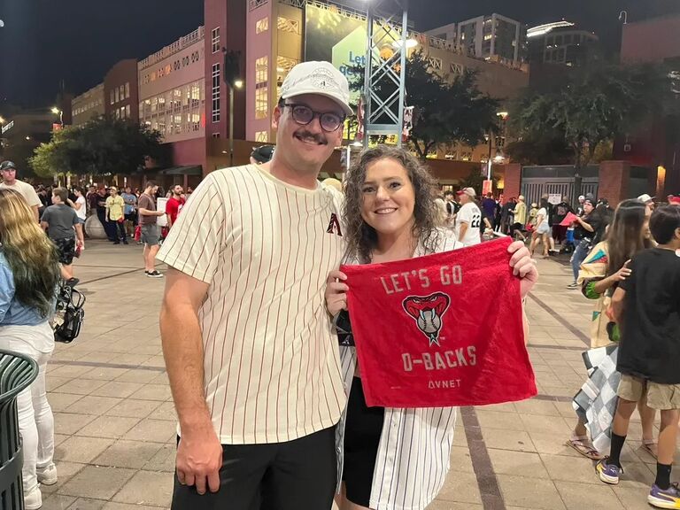 We went to see two games in the NLCS where the Diamondbacks beat the Phillies to go to the first World Series since 2001.