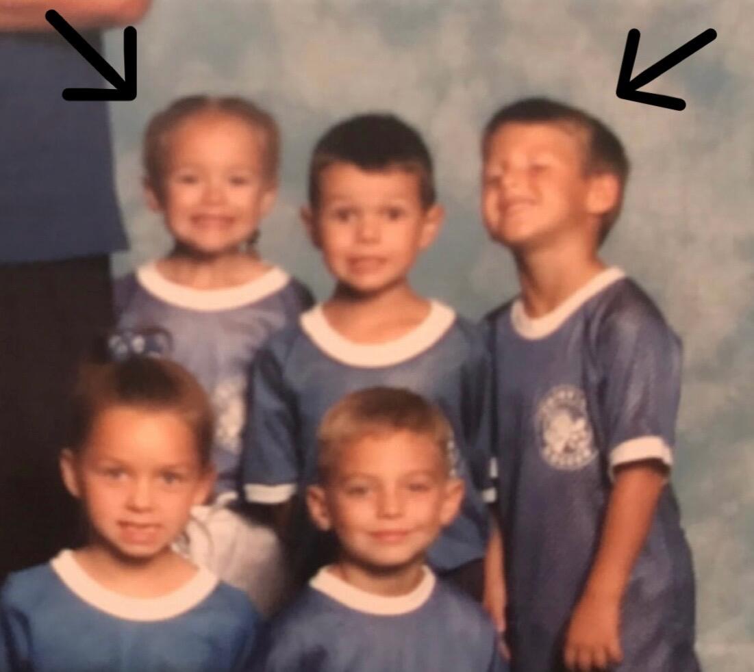 Soccer teammates! 