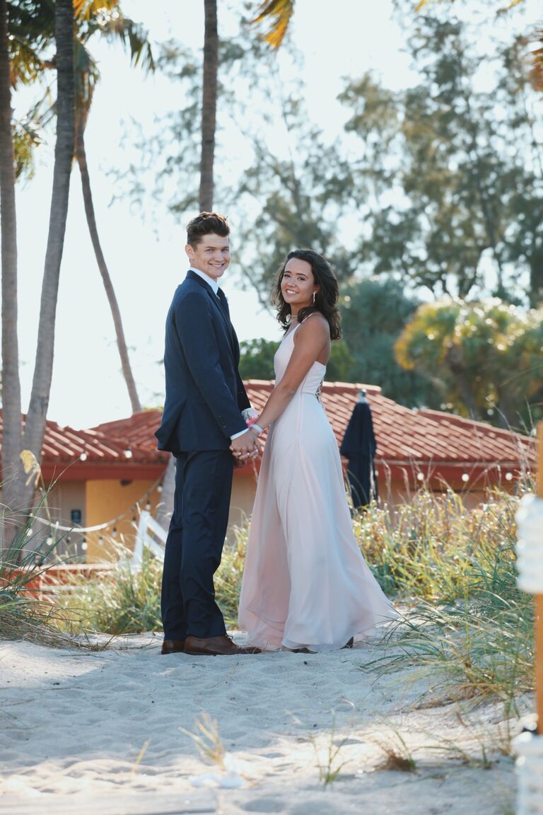 Our first year together held many special memories like our first Prom.