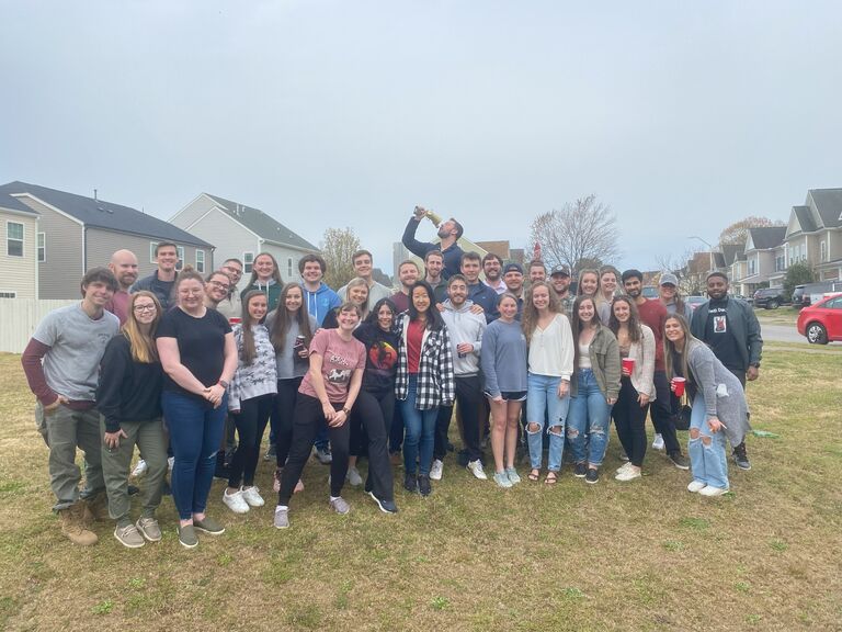The next two semesters of school flew by, bringing us to the end of our didactic work- saying "see you later" to the house and family where we grew so much together was hard, but new adventures were to be had in Atlanta for our first long term clinical together!
