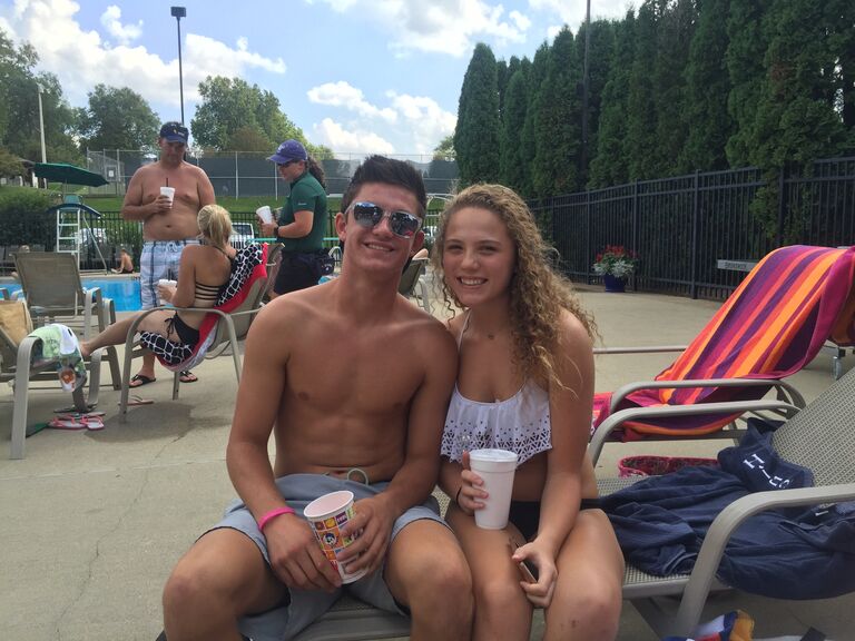 

As many of you know, Baylee and Andy met their junior year of high school. This is one of the first times they hung out at the Country Cub of Decatur. Later that month, September 25, 2016,  the two started officially dating.
