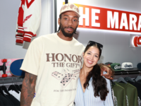 Kawhi Leonard and girlfriend Kishele Shipley