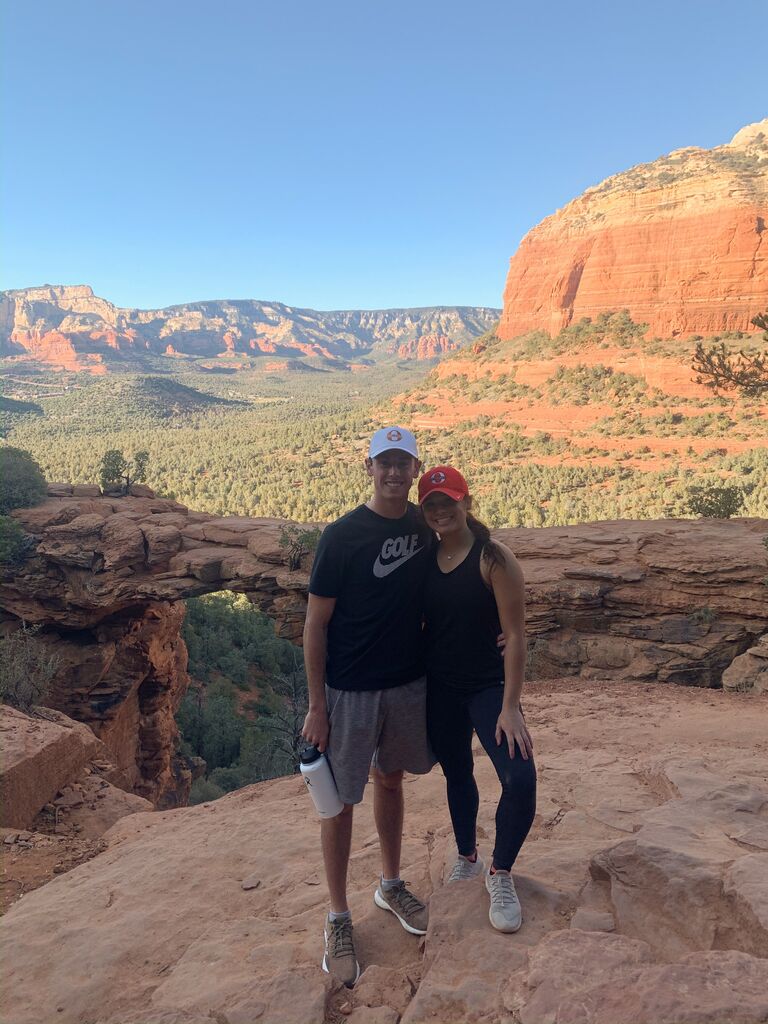 Our first of many golf trips began the spring of 2020 in Arizona!