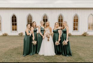 Emerald Green Bridesmaids Dresses Hopkinsville KY