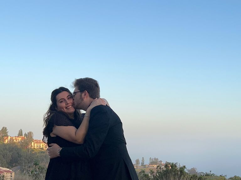 Matthew's fraternity formal in Malibu.