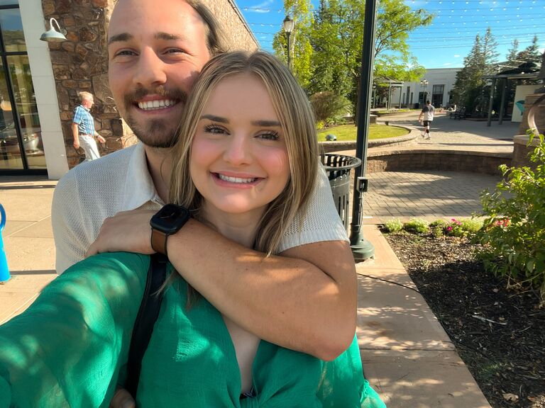 Matt & Emma's first anniversary. One whole year as a couple