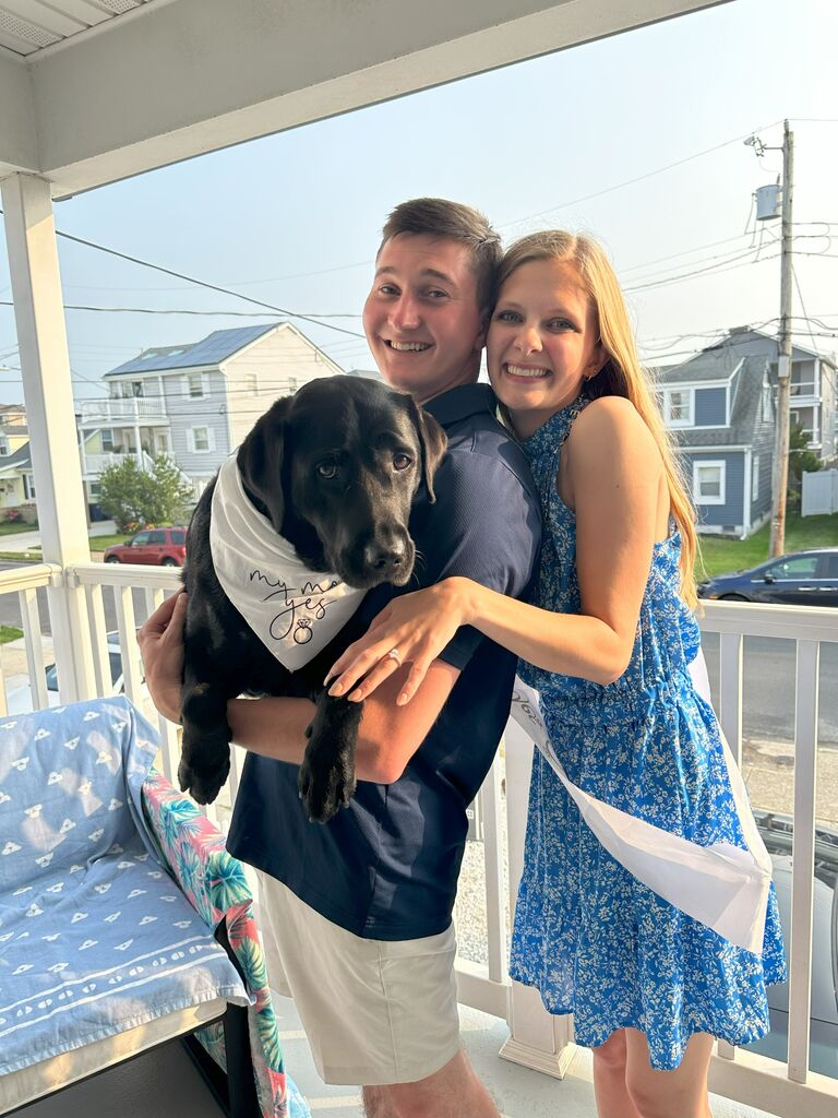 The day we got engaged!
