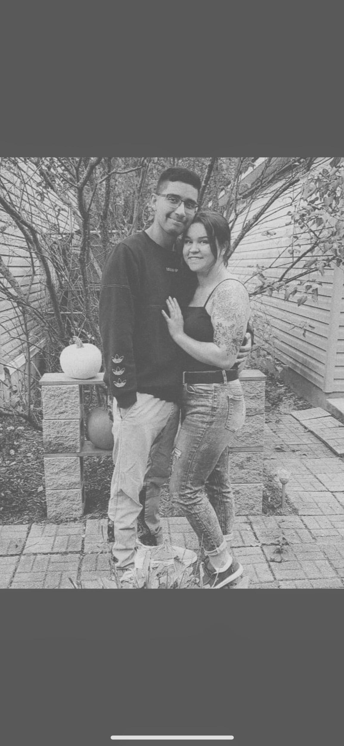 This picture is one of the earliest pictures they have together when the relationship started that will lead to a lifetime of memories. 