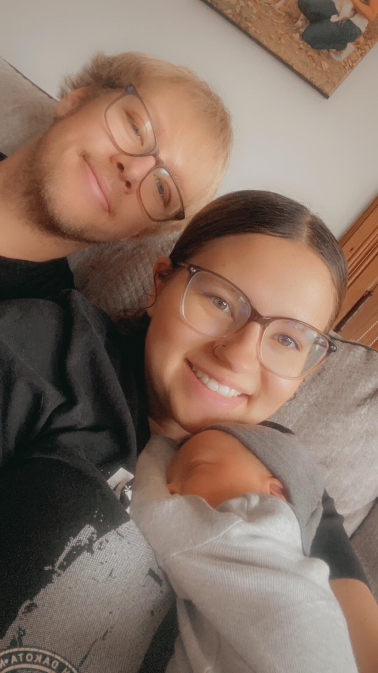 Welcomed our first baby boy Clayton Hayes on his daddy's birthday!