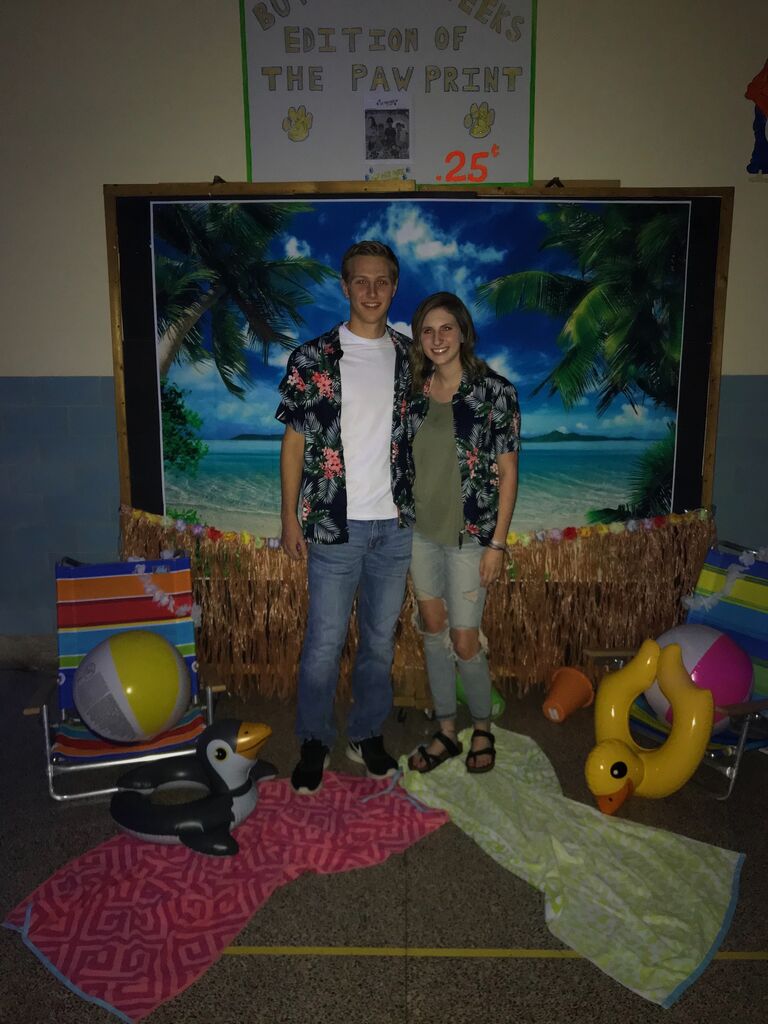 Ethan asked Abby to be his girlfriend on February 2nd of 2019. One of the first events together! Sadies 2019. 