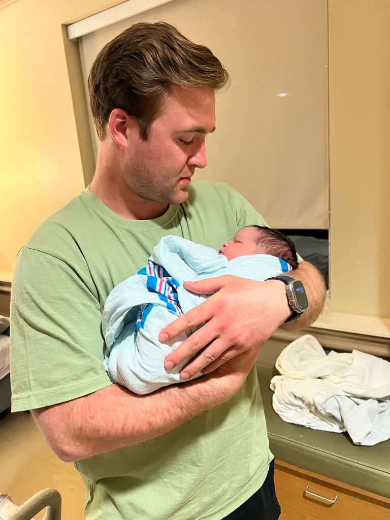 Meeting Baby Tate!