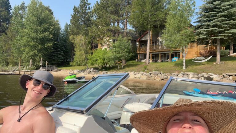 4th of July at the Cabin 💜