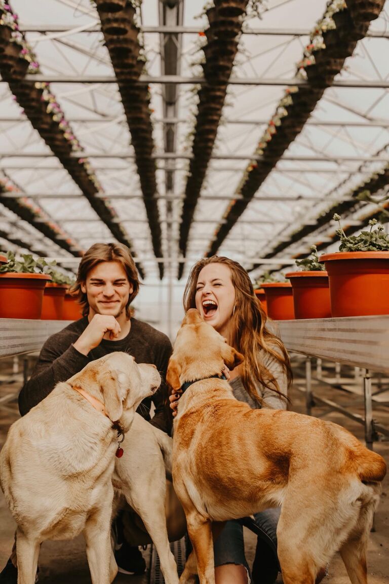They moved in with each other in Muncie while Emily attended classes at Ball State University. 