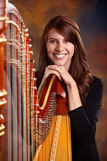 Harpist Emily Montoya Barnes  - Harpist - Reno, NV - Hero Main