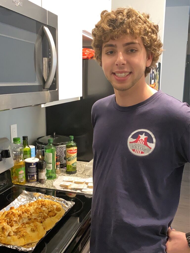 Our first annual Valentine's Day "Chick-fil-A Pizza"!!