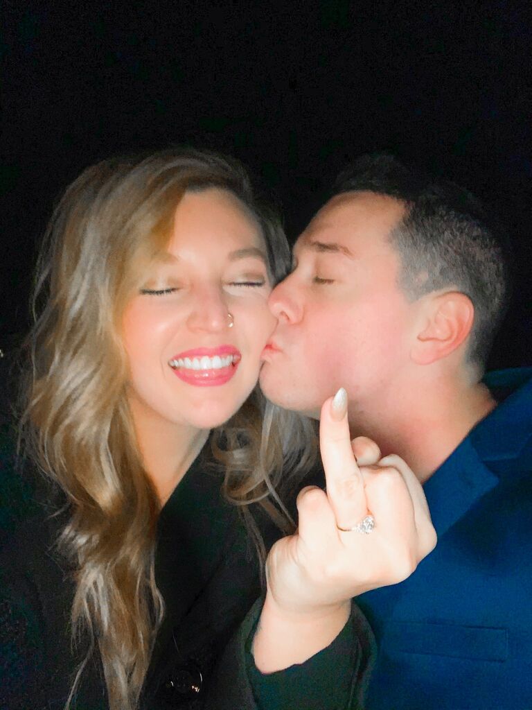 And just over two years later...SHE SAID YES!!!