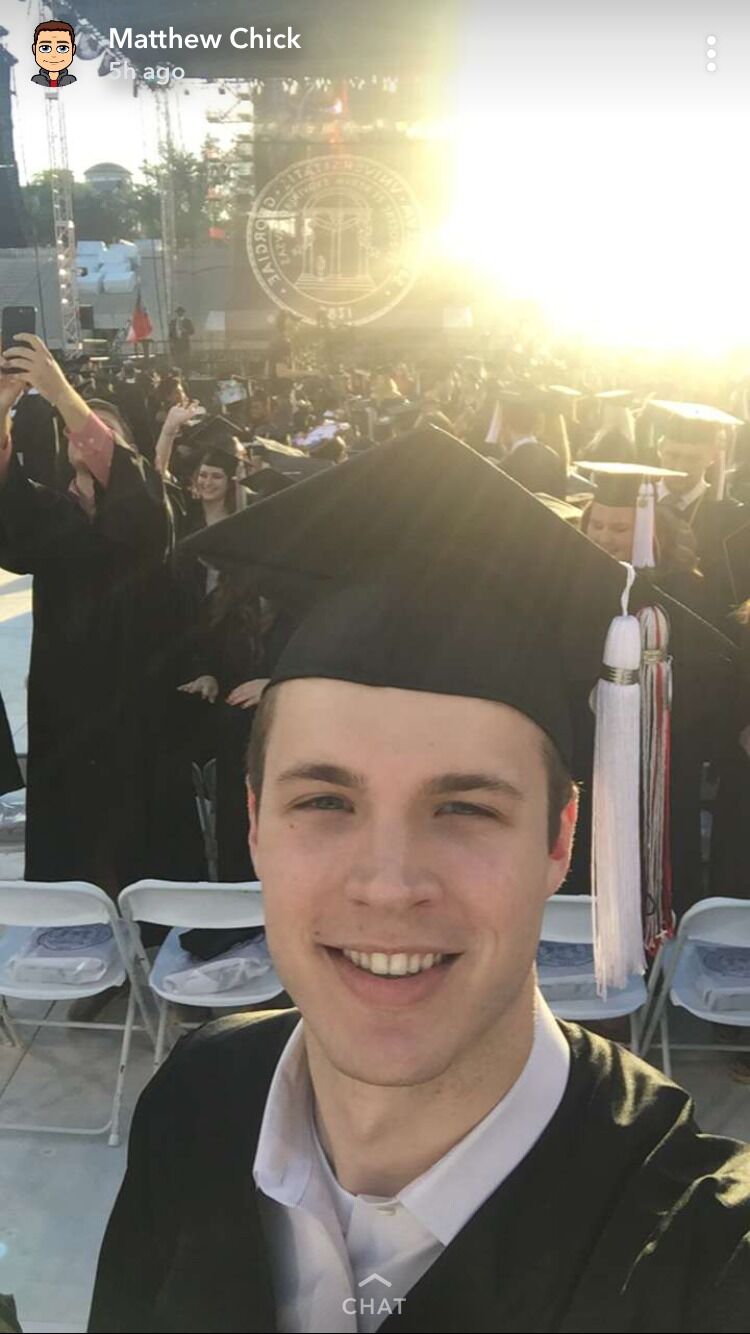 Matthew graduates from UGA