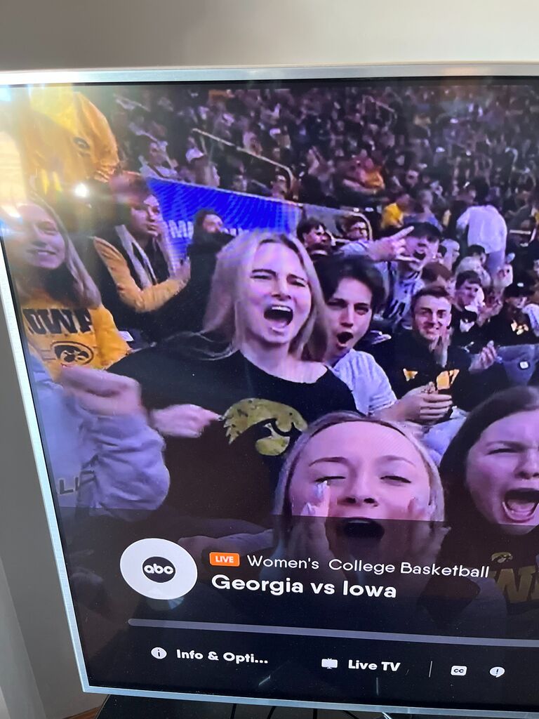 Iowa Womens Basketball game