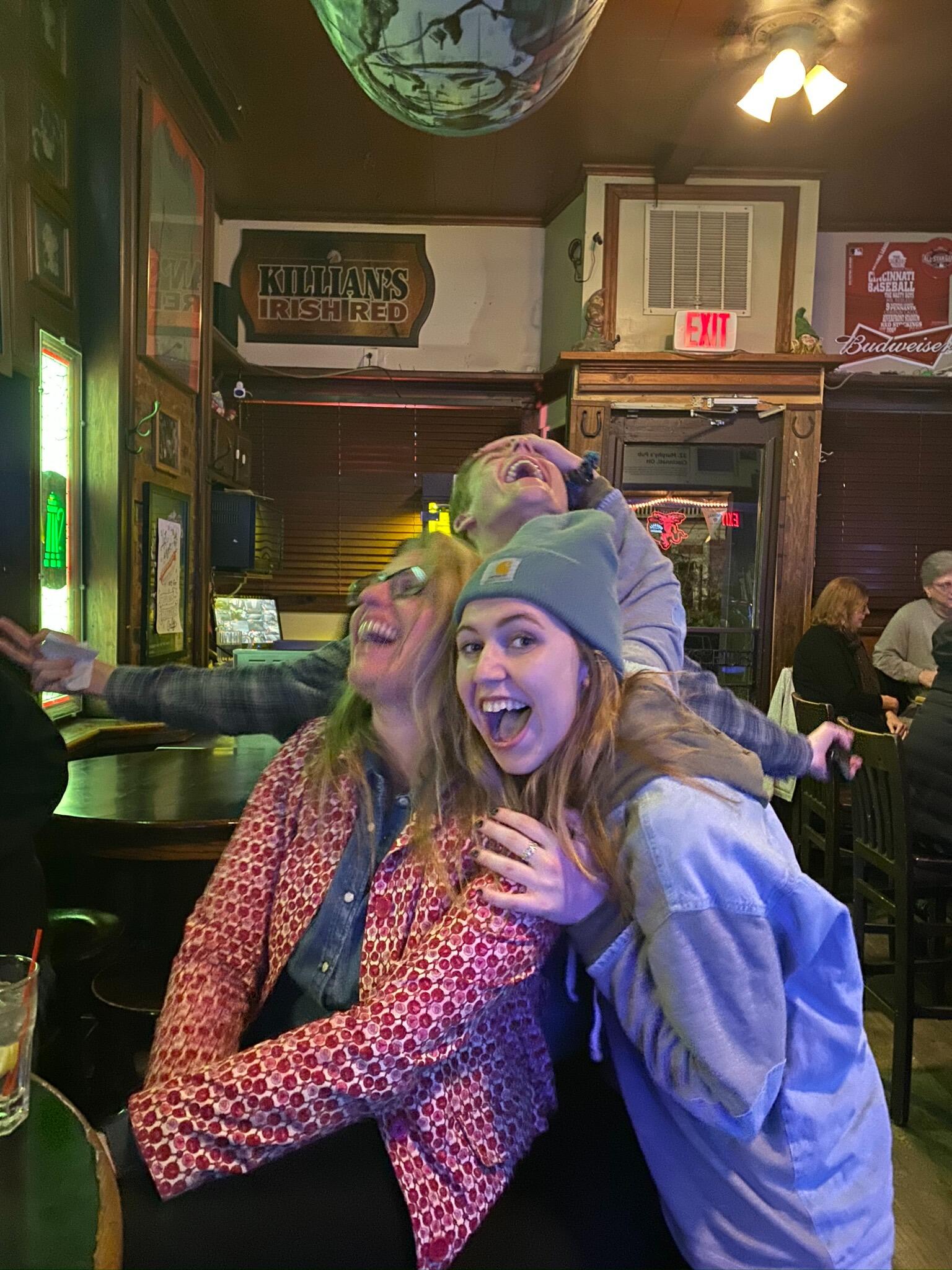 Collin met Ashley's mom