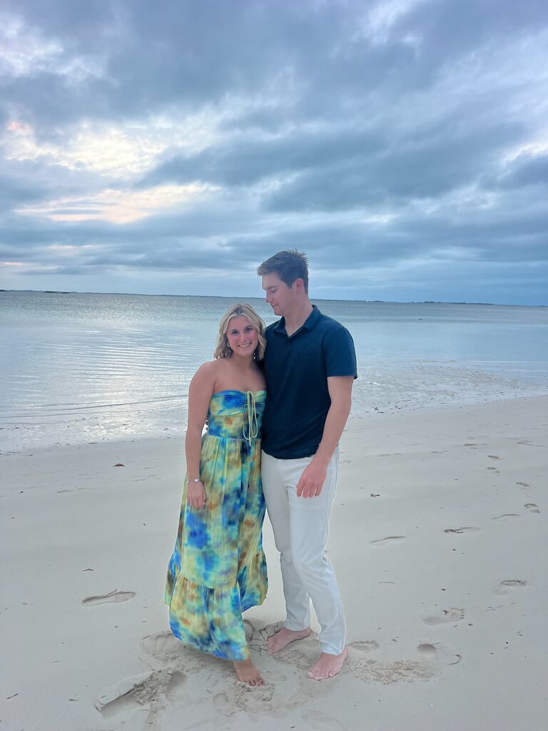 Matt and Morghan went to  Elbow Cay, Bahamas with the Metzger family for a weekend getaway!
