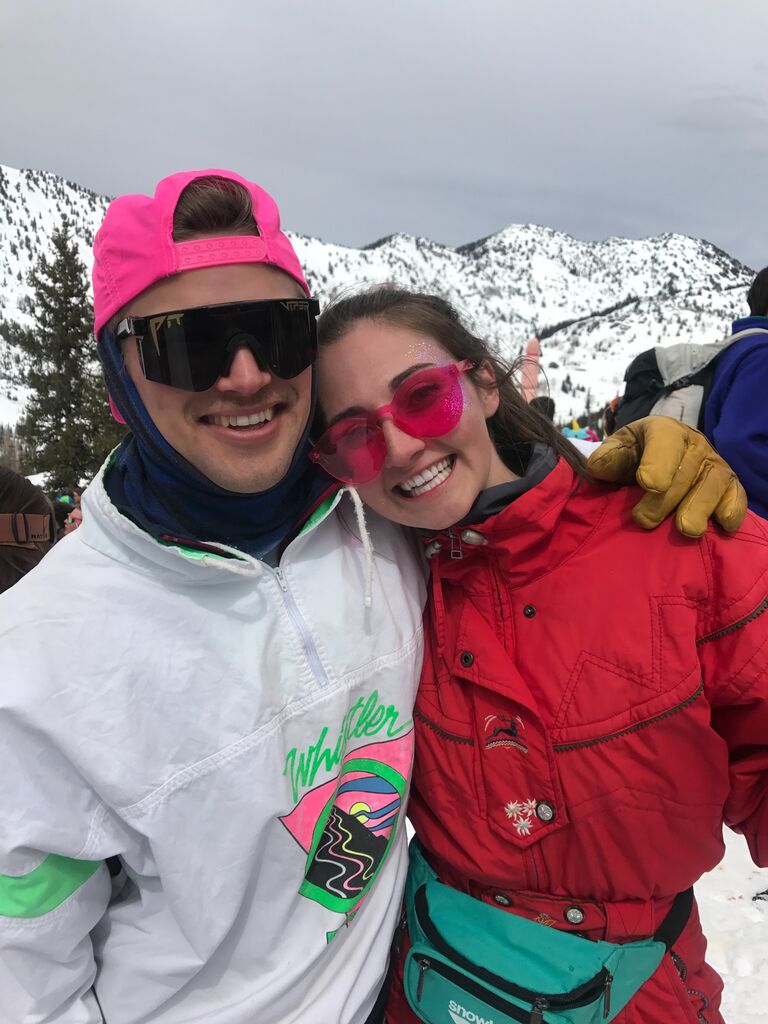 The best day of the year, every year. Alta's closing day, "The Frank". 