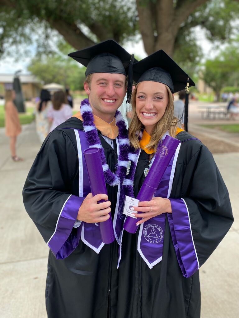 Graduated college together!