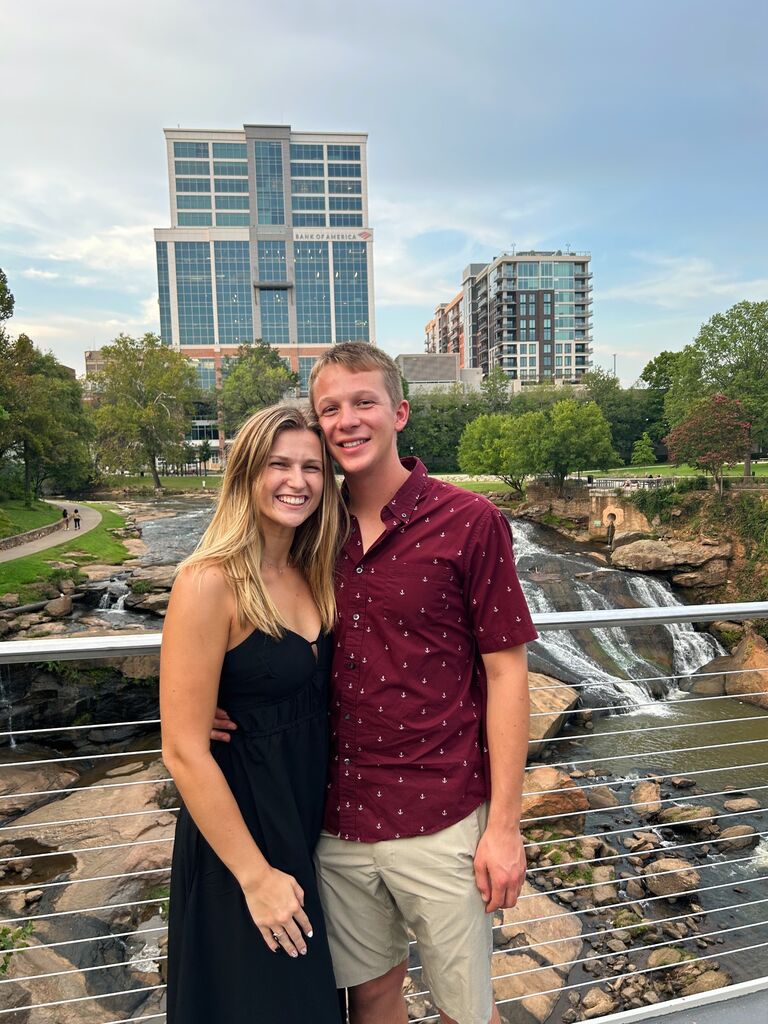 Our first date!