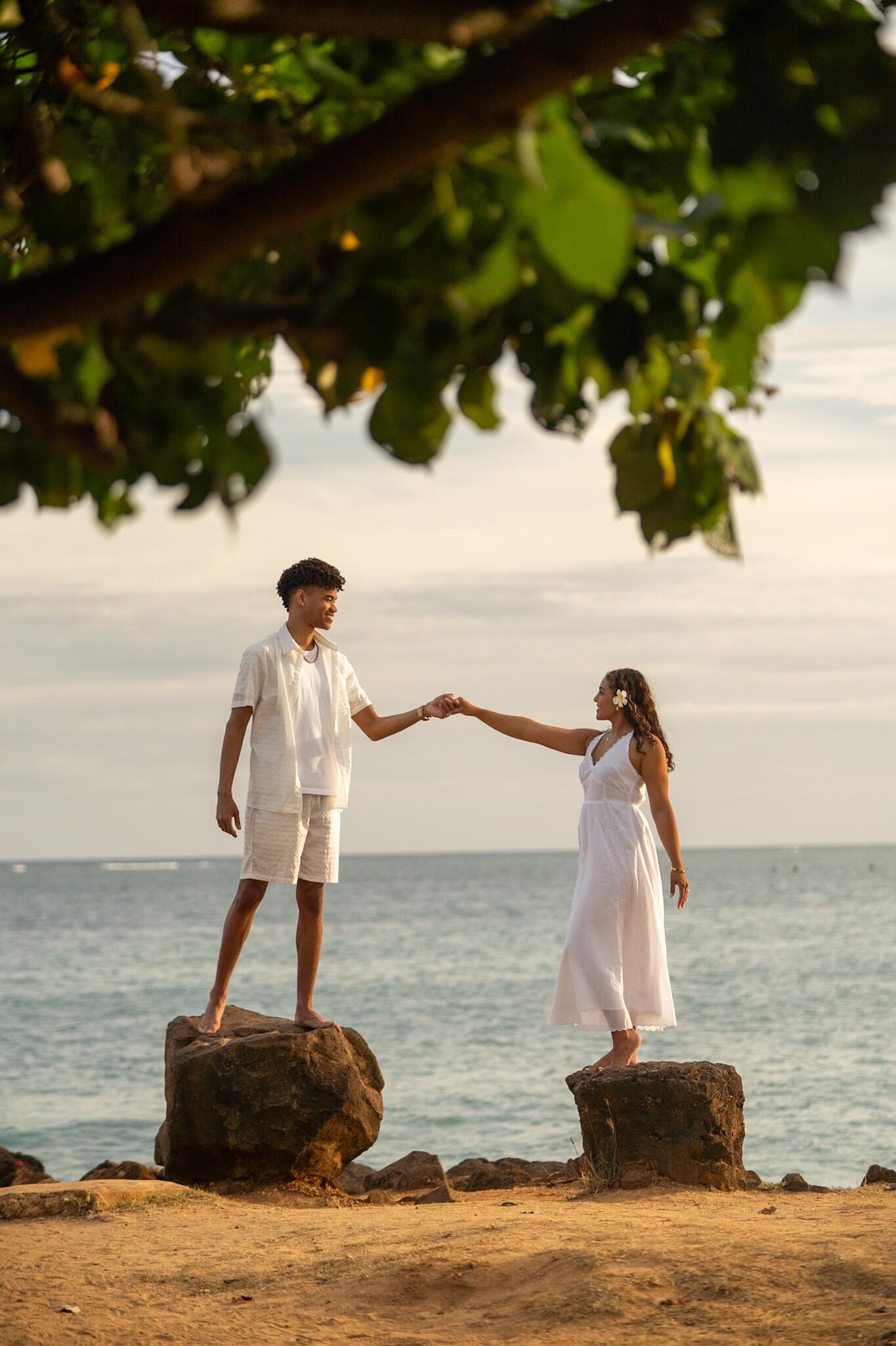 Engagement photoshoot in Hawaii