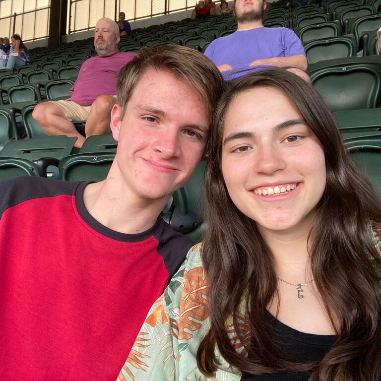 First MLB game together with a house divided at Globe Life. The Angels beat the Rangers.